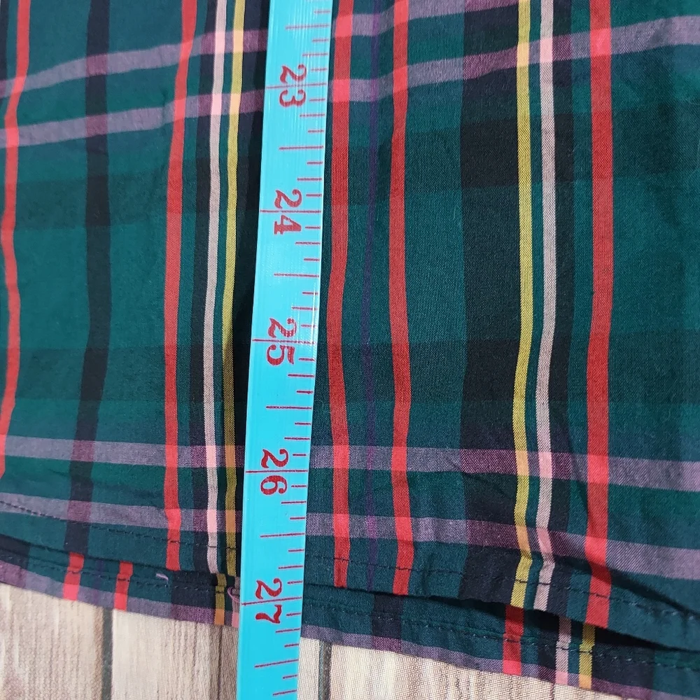 J. Crew Classic Tartan Button Down Shirt 10